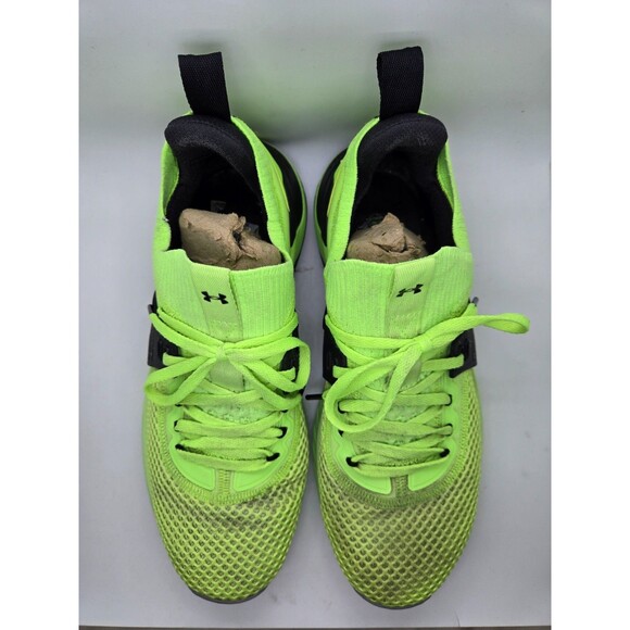 Under Armour Project Rock 4 Shoes Men\'s 9.5 Green Training Athletic Gym Sneakers main image 2